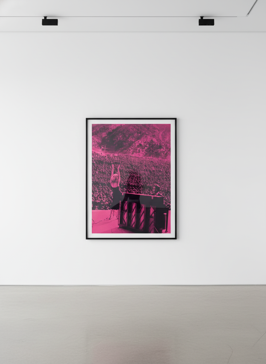 Russell Young - Marilyn Korea, 2006, Acrylic paint screenprint on somerset paper