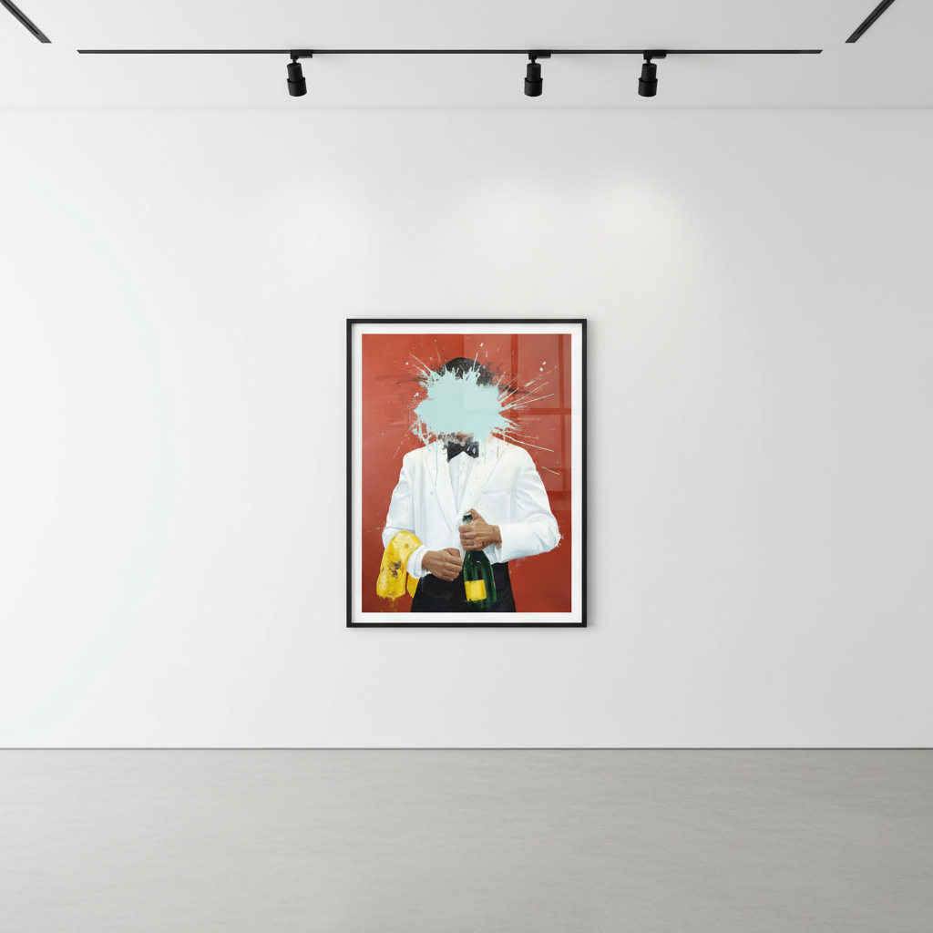 Sage Barnes - After Hours (Light Blue) Hand Embellished Print, 2023, Giclée on archival cold press cotton rag 300 gsm
Uniq...