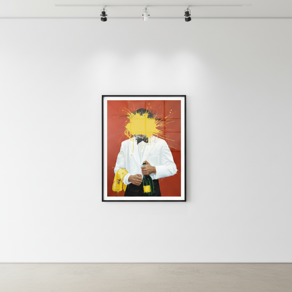 Sage Barnes - After Hours (Yellow) Hand Embellished Print, 2023, Giclée on archival cold press cotton rag 300 gsm
Uniquely...