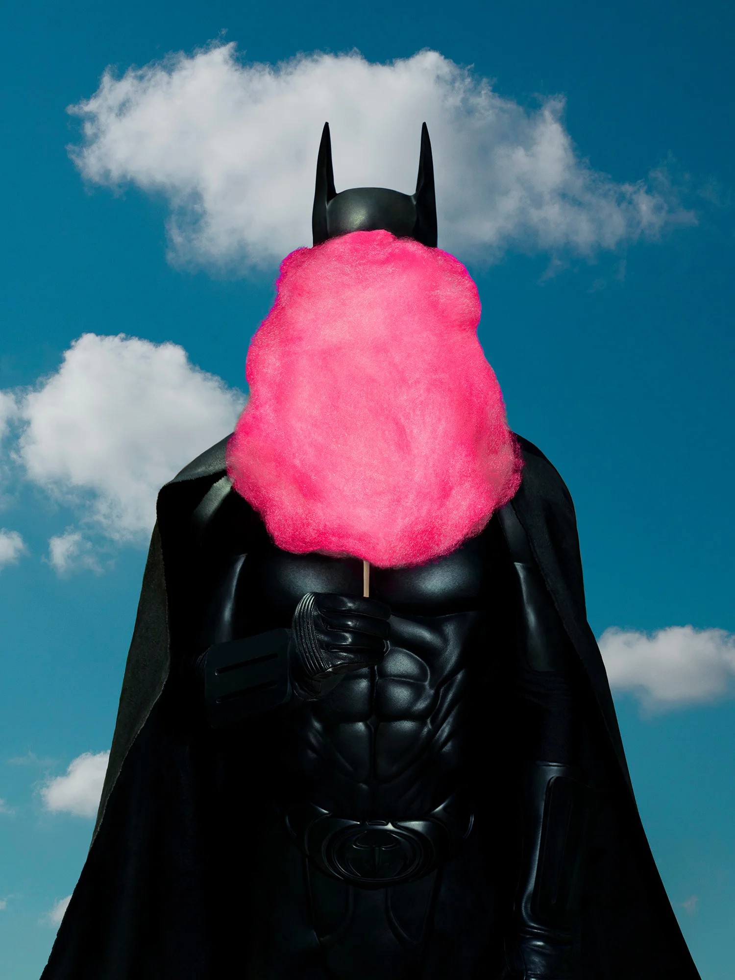 Sebastian Magnani - Daily Bat - Cotton Candy, 2023, Inkjet on Hahnemühle-Paper