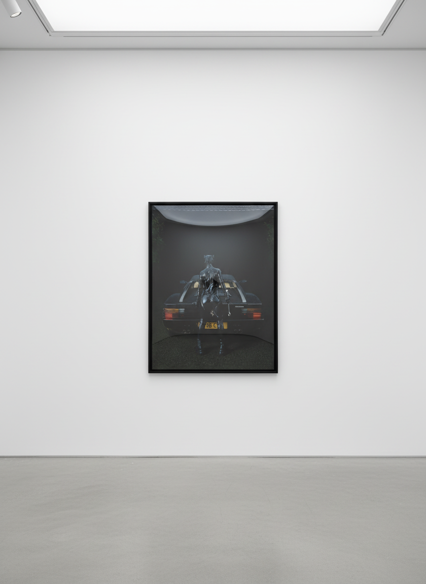 Sebastian Magnani - Tuning Day - Cat's Escape, 2023, Archival Pigment Print