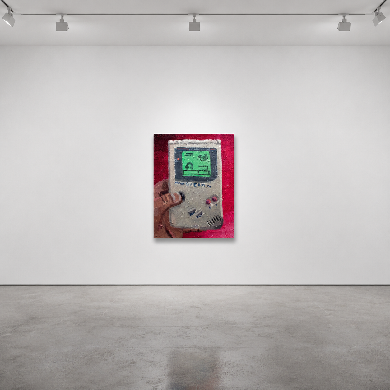 Jesse Morsberger - Red Version, 2025, Oil on canvas