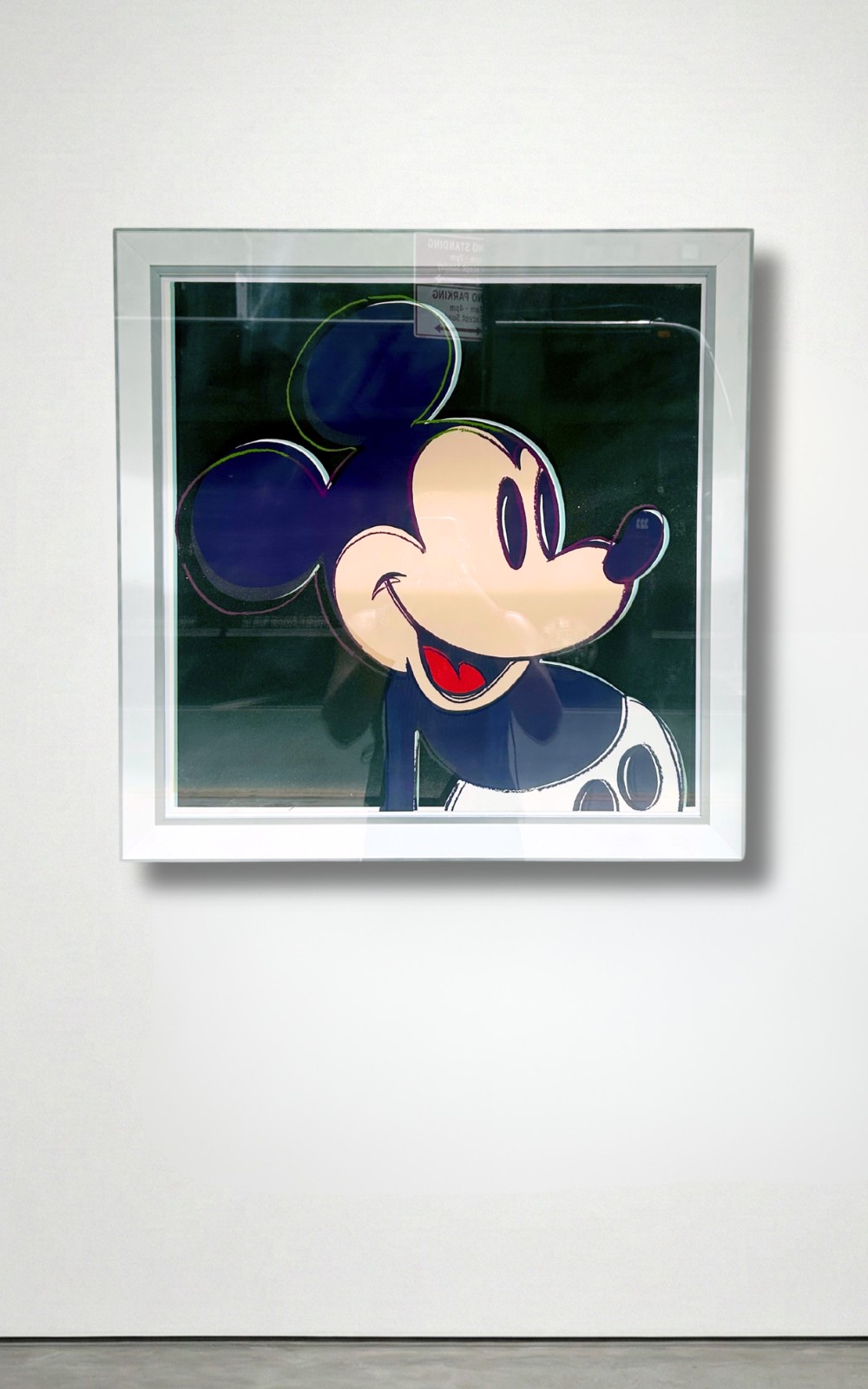 Andy Warhol - Mickey Mouse F.S. II 265, from Myths (Trial Proof), 1981, Screen print with diamond dust on Lenox Museum Board