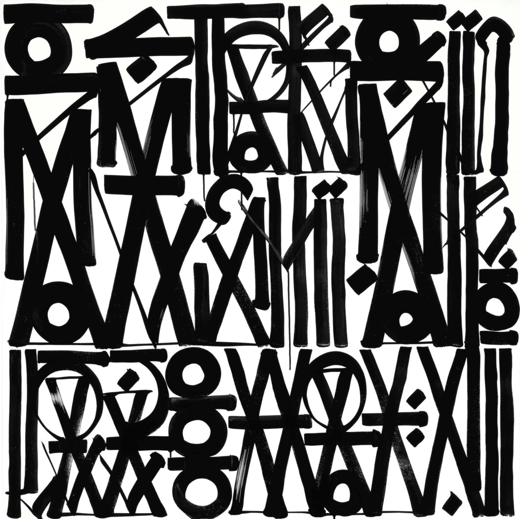 Retna - Esta Bien Chiflado Ese Guey, 2013, Acrylic on canvas