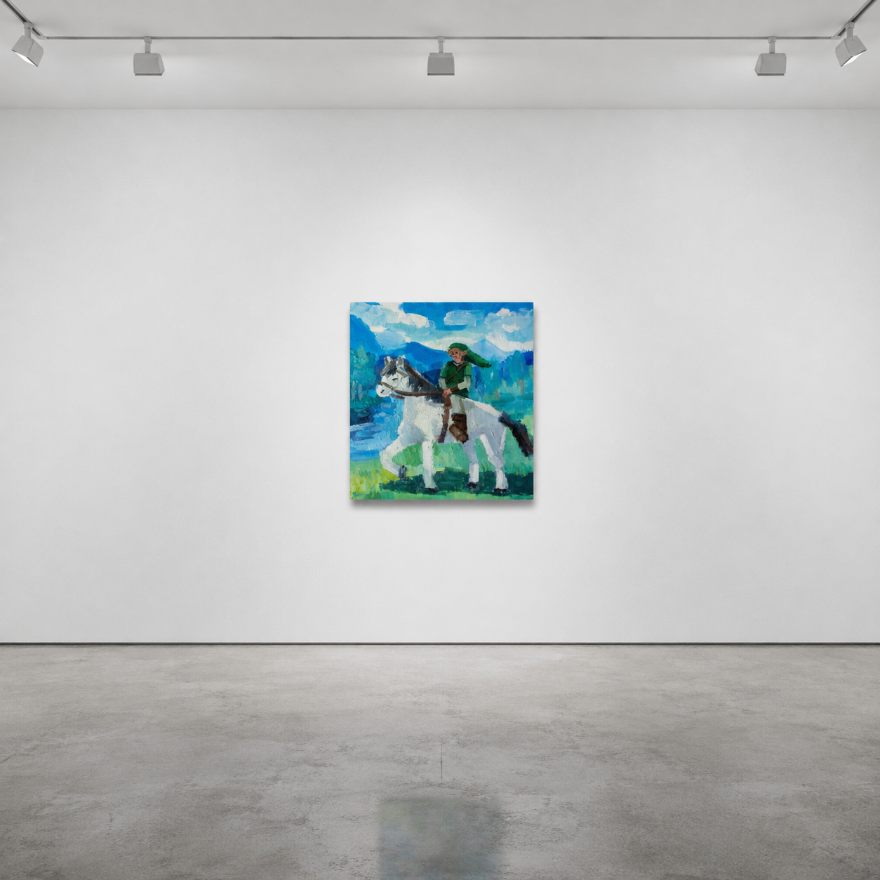 Jesse Morsberger - Hyrule Field, 2026, Oil on canvas