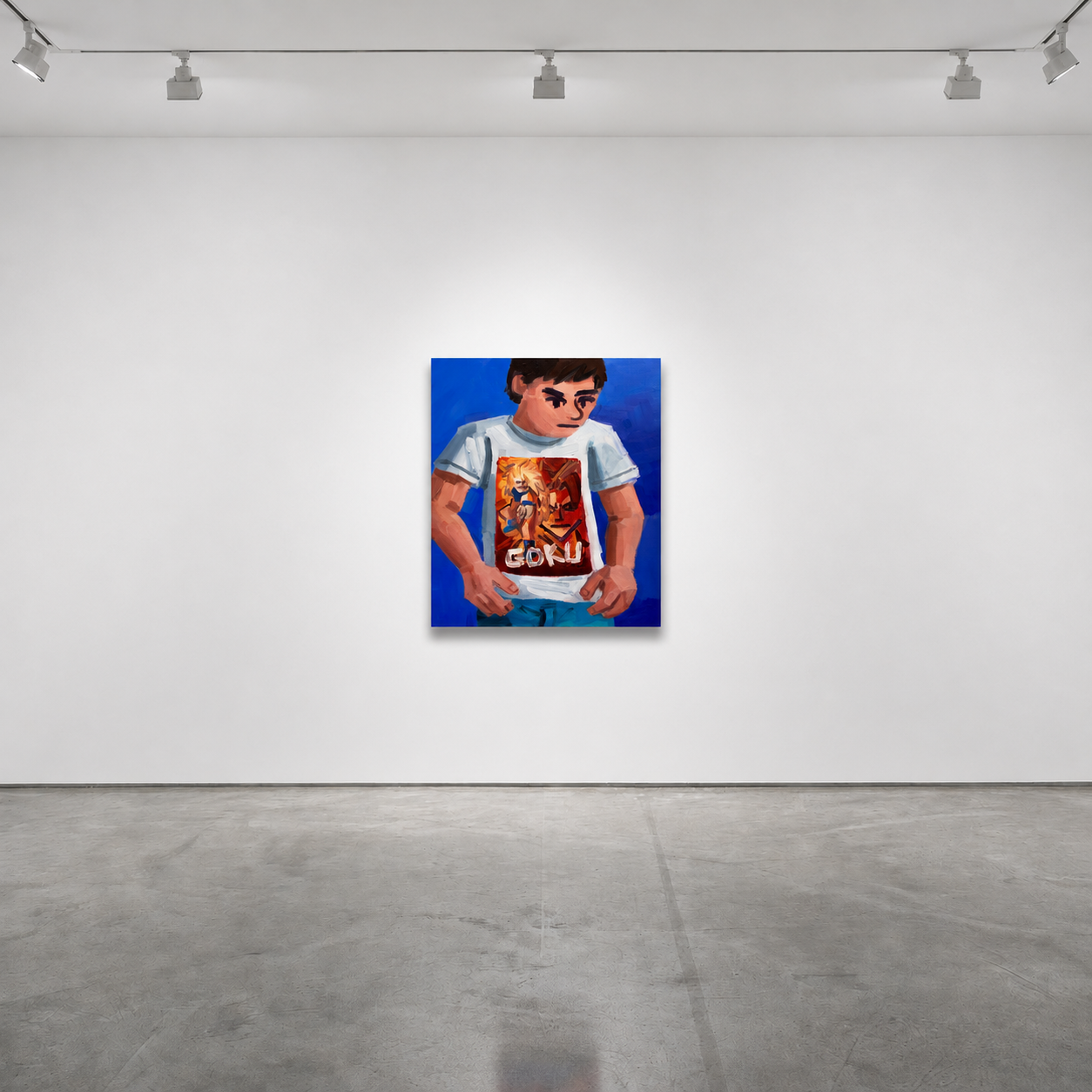 Jesse Morsberger - DBZ Shirt, 2025, Oil on canvas