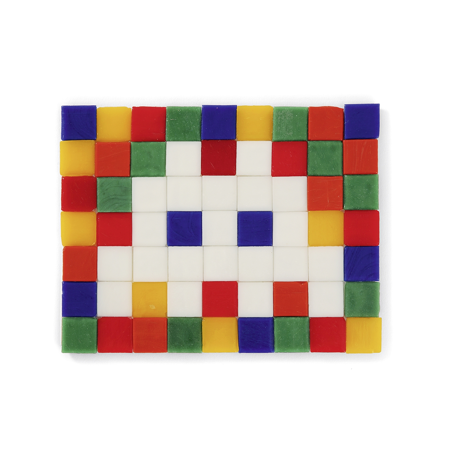 Invader - Invasion Kit #4 (Rubik Space), 2004, Ceramic tiles