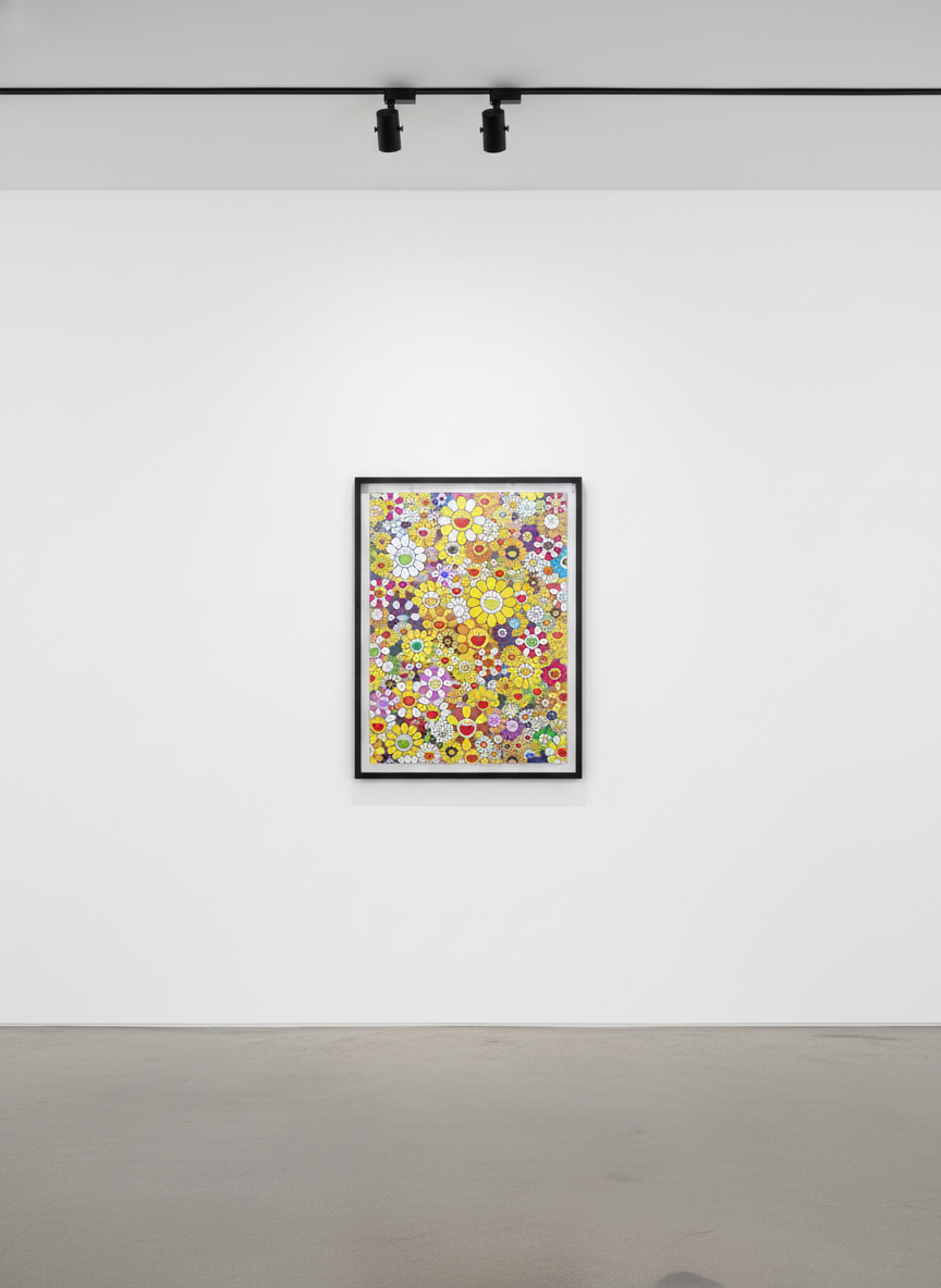 Takashi Murakami - An Homage To Monogold A, 2012, Lithograph