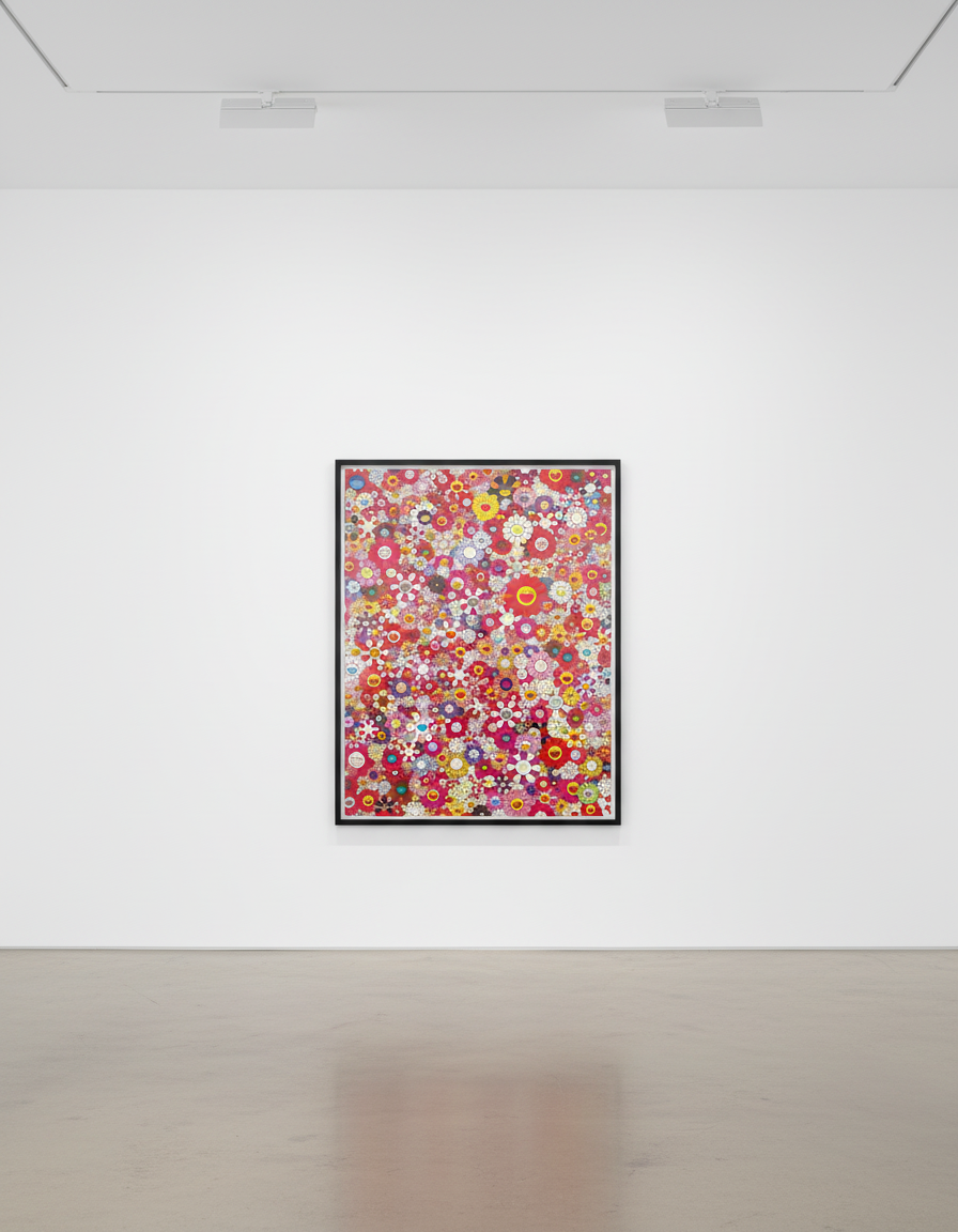 Takashi Murakami - An Homage to Monopink , 1960 , E, 2020, Offset print with cold stamp