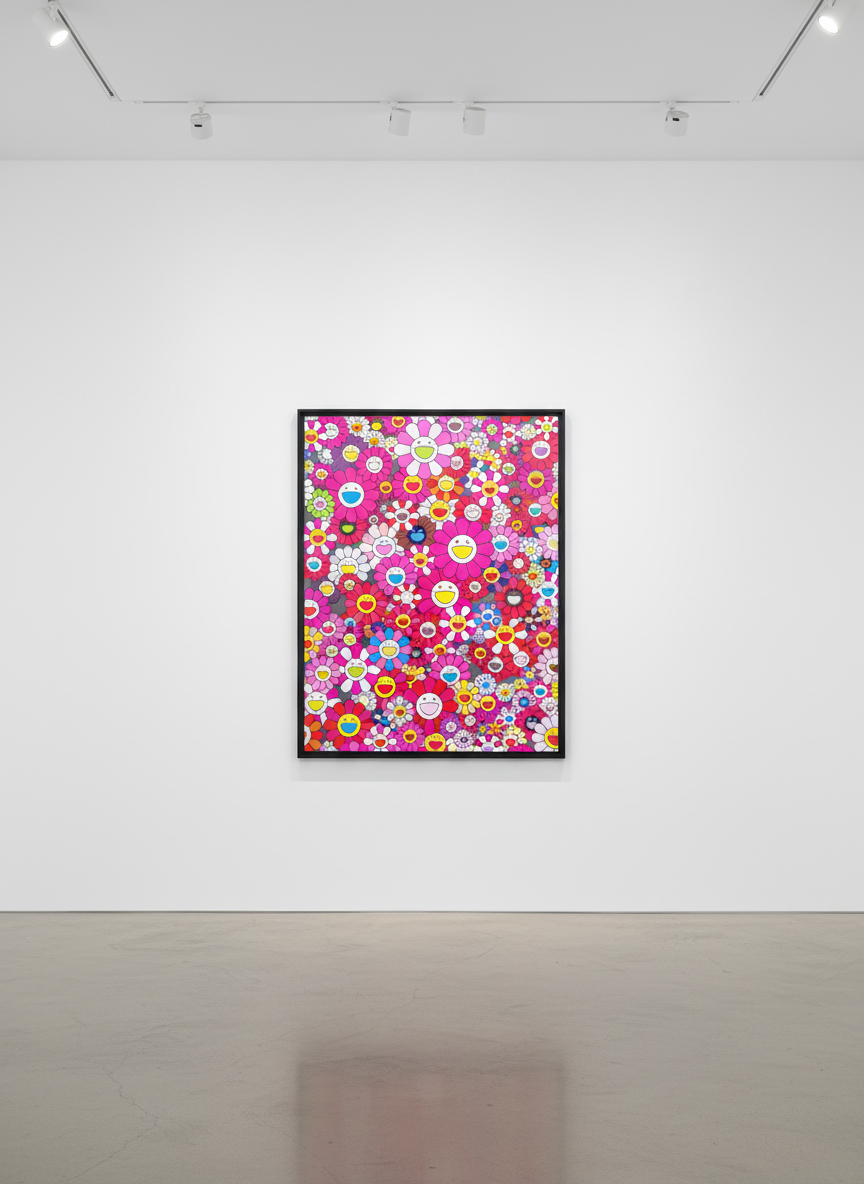 Takashi Murakami - An Homage To Monopink B, 2012, Lithograph