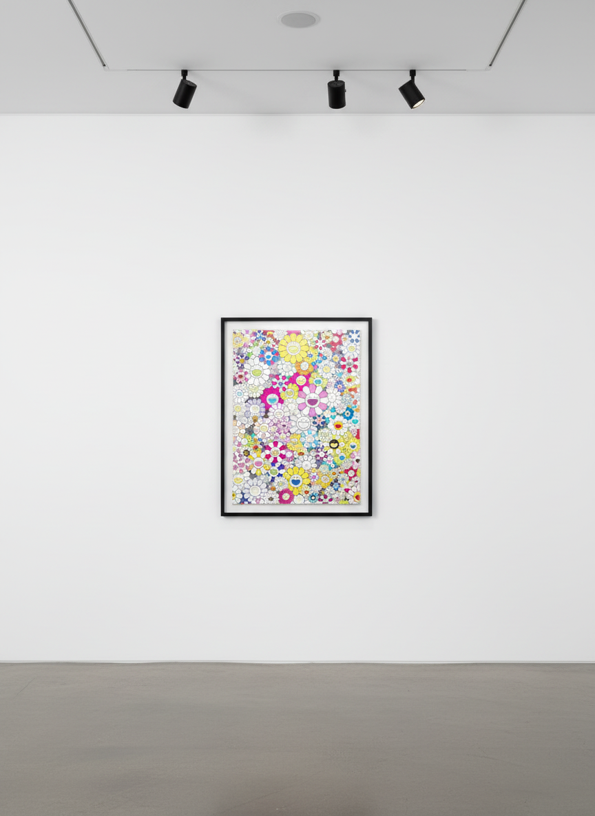 Takashi Murakami - An Homage To Yves Klein, Multicolour B, 2012, Lithograph