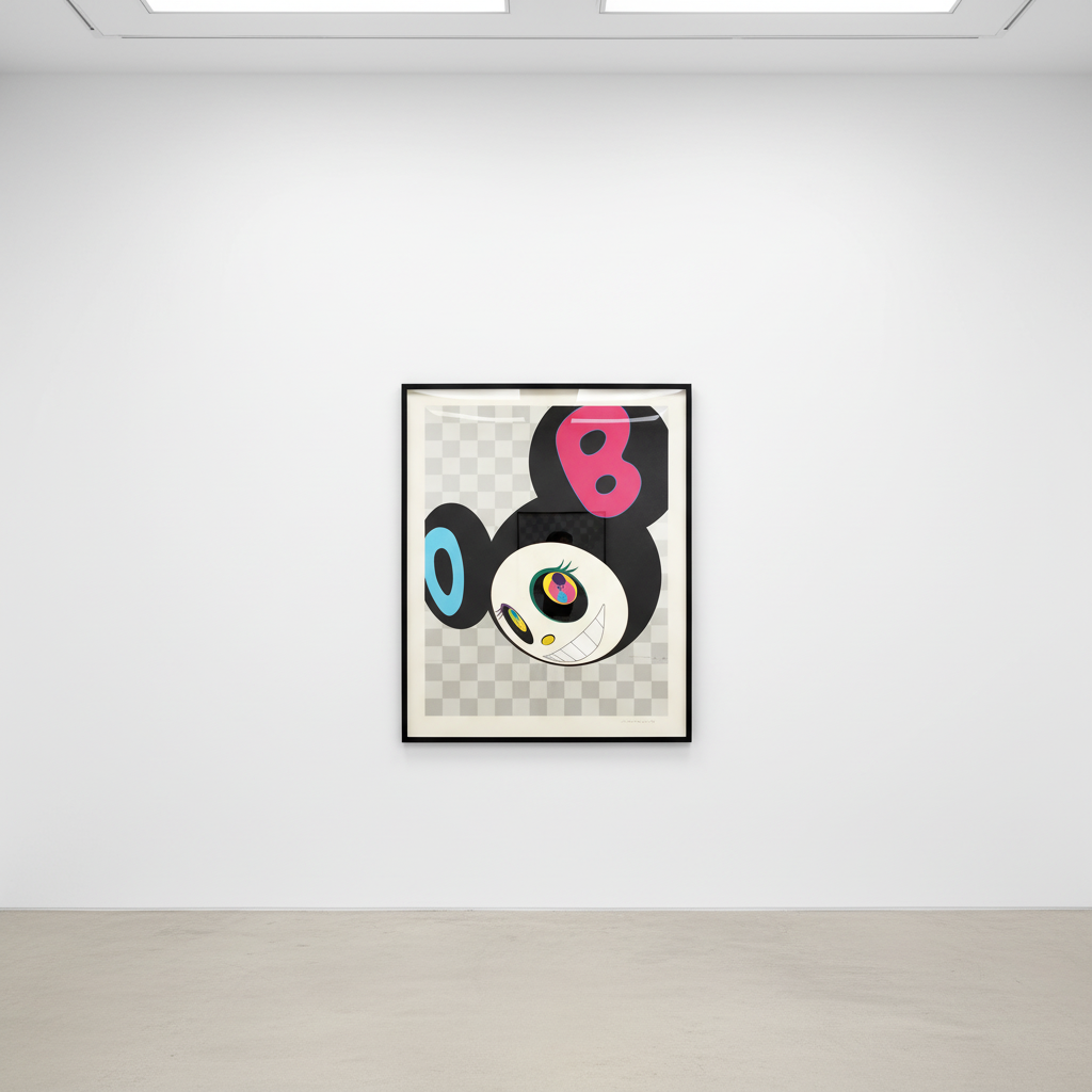 Takashi Murakami - And Then, And Then (Black), Screenprint