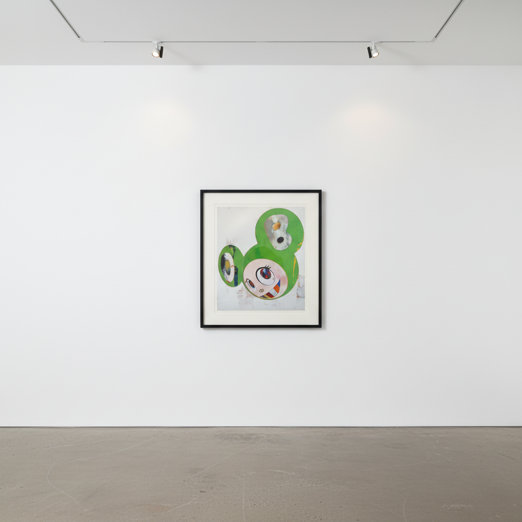 Takashi Murakami - And Then, DOB (Green), Lithograph