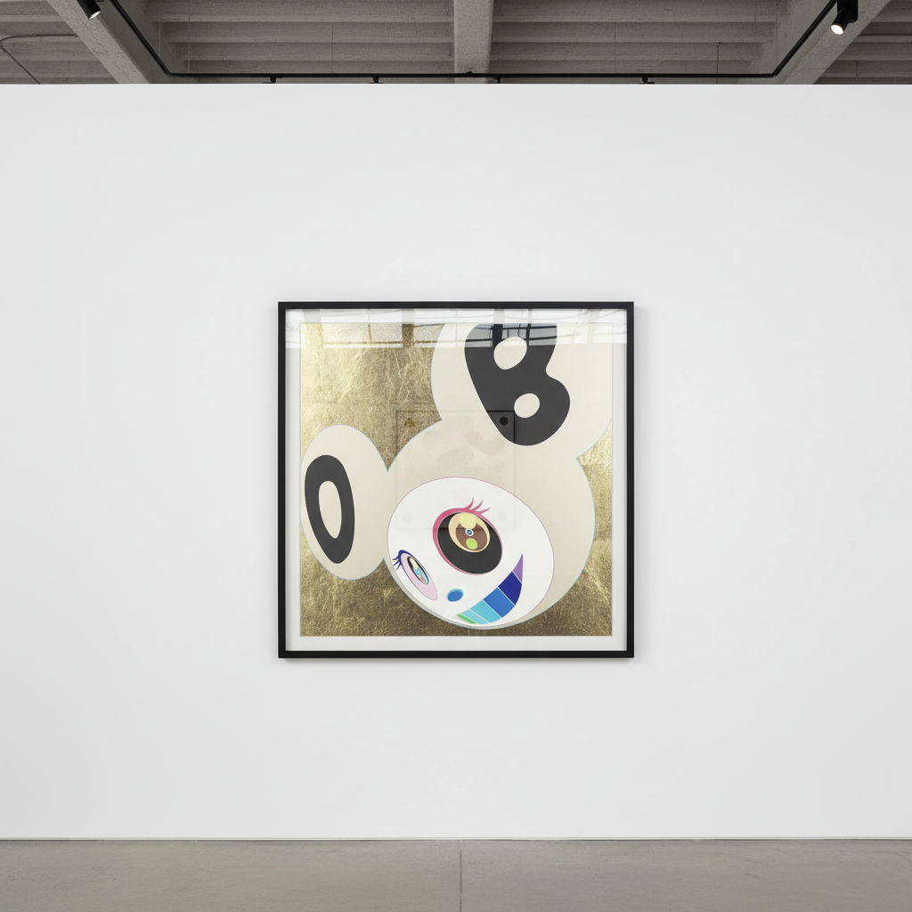 Takashi Murakami - And Then (gold), 2005, Screenprint
