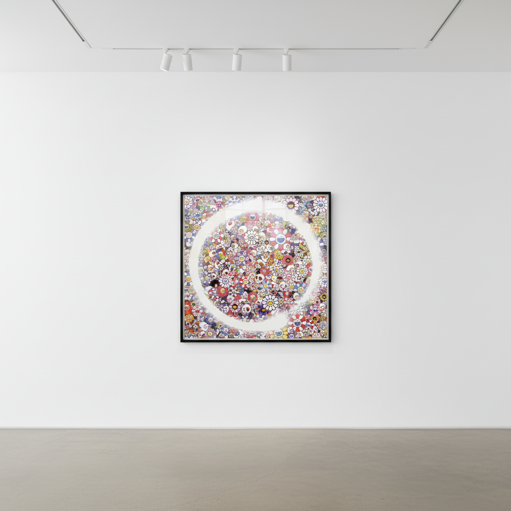 Takashi Murakami - Enso: Zen, The Heavens, 2016, Screen print