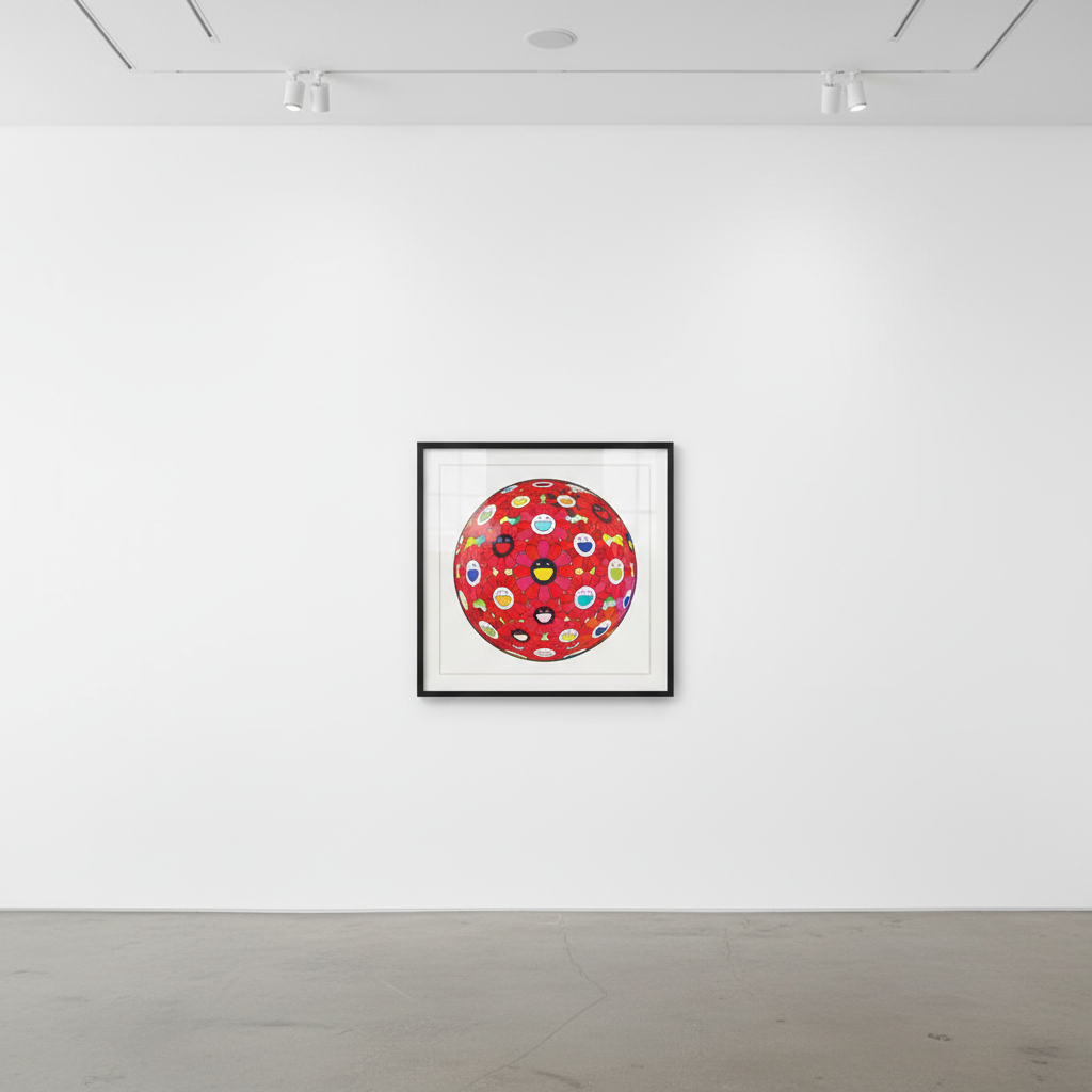 Takashi Murakami - Flower Ball (Letter to Picasso), 2013, Lithograph