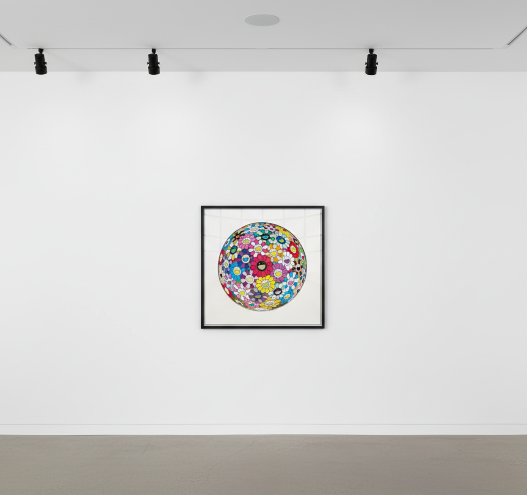 Takashi Murakami - Flower Ball (Multicolour), 2014, Lithograph