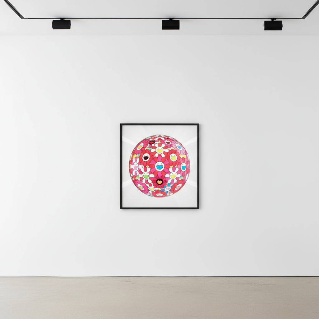 Takashi Murakami - Flower Ball (Papyrus), 2013, Lithograph
