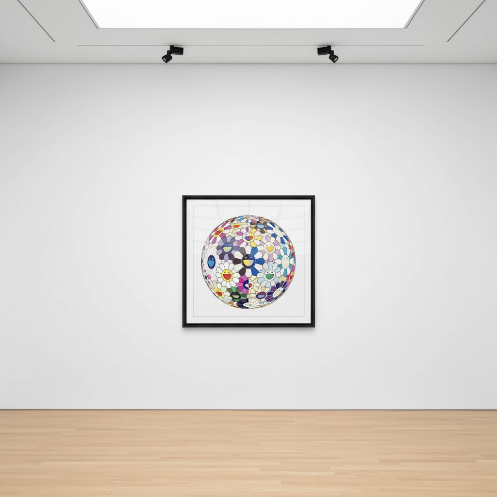Takashi Murakami - Flower Ball (Realm Of The Dead), 2009, Screenprint