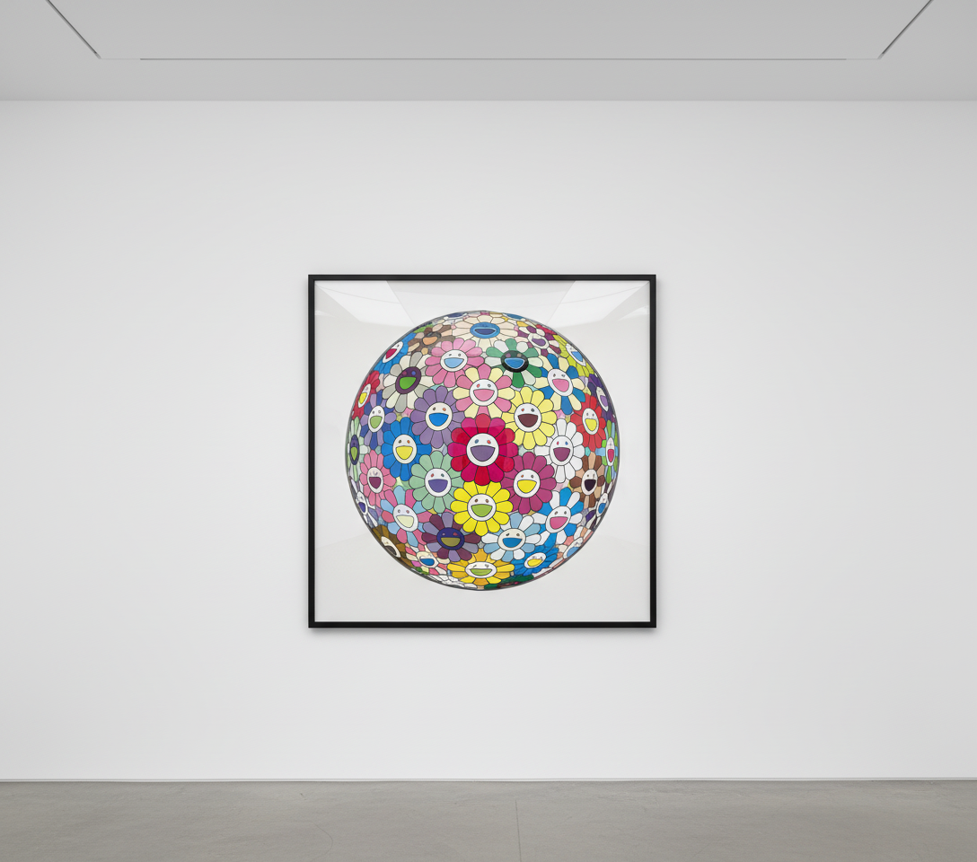 Takashi Murakami - Flowerball: Colorful, Miracle, Sparkle, 2022, Offset print, cold stamp and high gloss varnishing