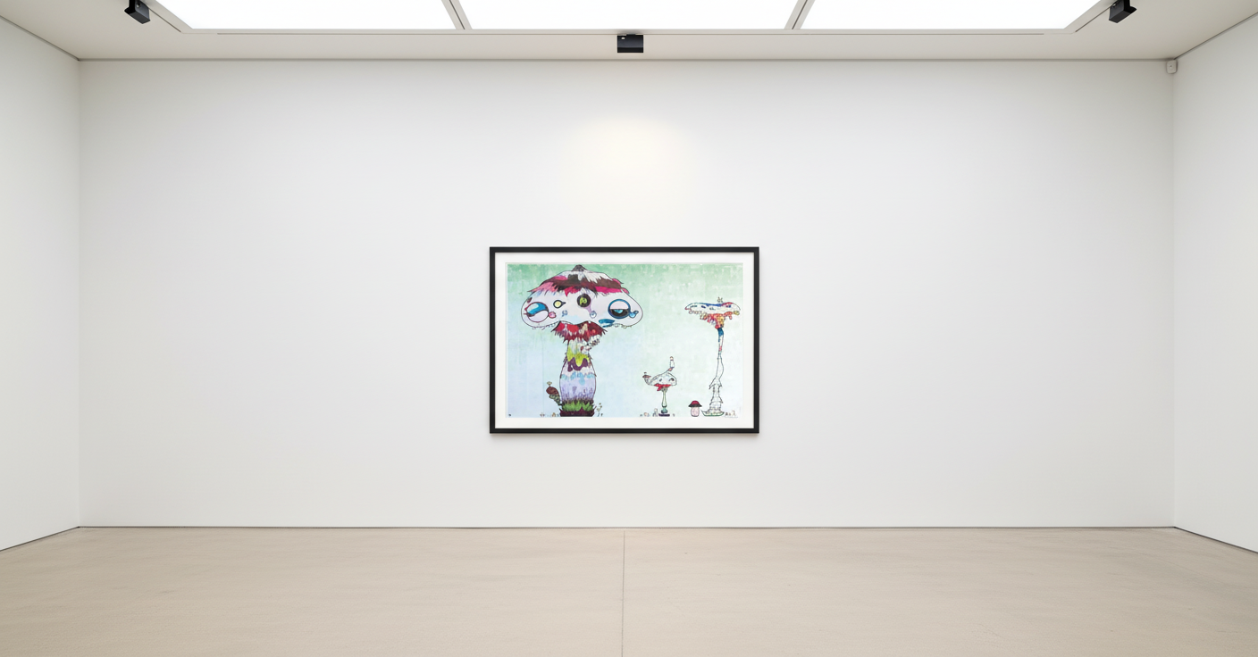 Takashi Murakami - Hypha Will Cover The World Little By Little, 2007, Lithograph