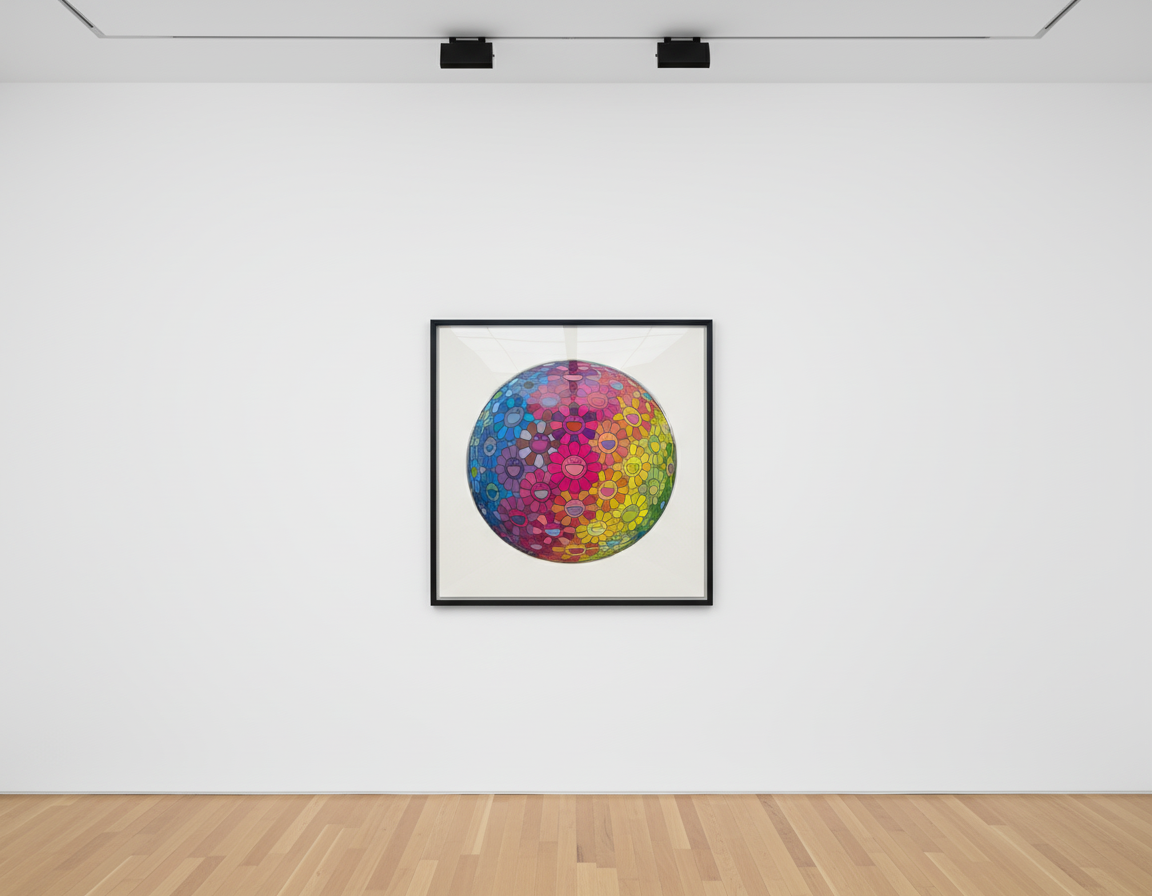 Takashi Murakami - Inside the Rainbow’s Heart, 2022, Offset print, cold stamp and high gloss varnishing
Edition of 300