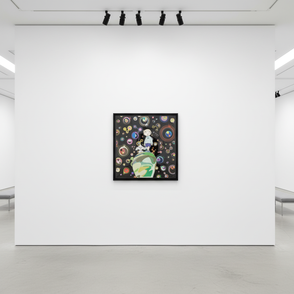 Takashi Murakami - Jellyfish Eyes, Simon In The Strange Forest, 2004, Lithograph