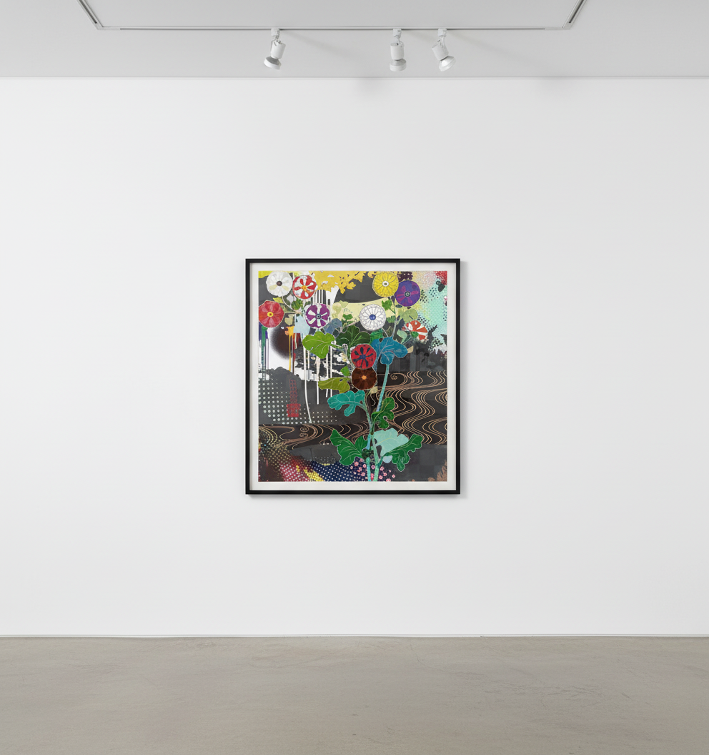 Takashi Murakami - Kansei Platinum, 2010, Lithograph