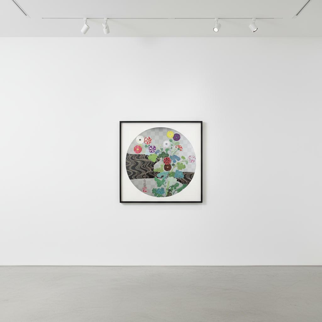 Takashi Murakami - Kansei (trade name of Rinpa- School Edo Painter Ogata Korin), 2010, Offset lithograph, cold stamp and h...