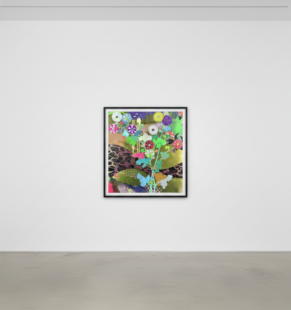 Takashi Murakami - Korin: The Time of Celebration, 2016, Offset lithograph in colors with cold stamp and high gloss varnis...