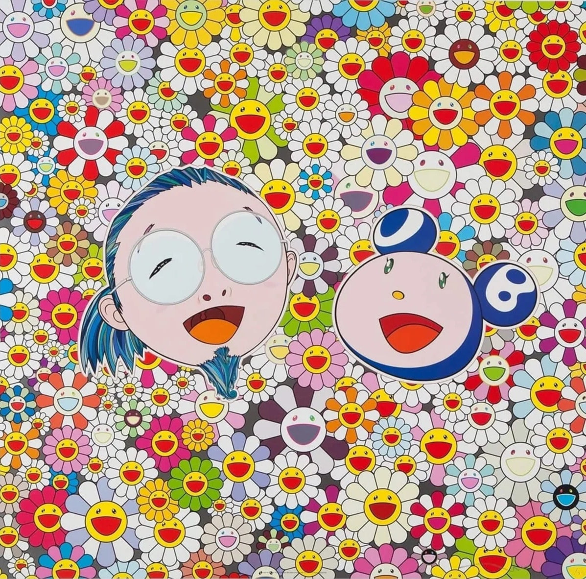 Takashi Murakami - Me And Mr. DOB, 2009, Lithograph