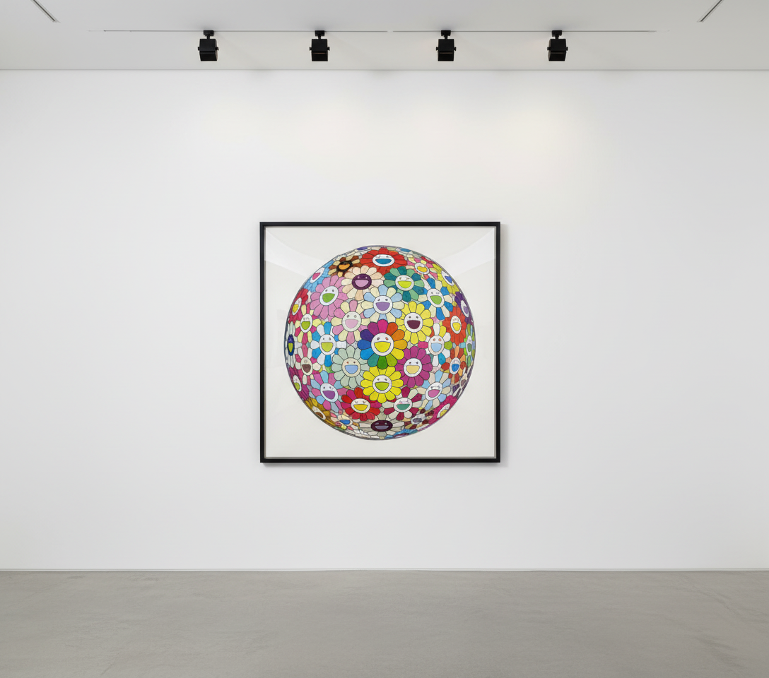 Takashi Murakami - Multiverse, Flowers, 2023, Offset lithography
