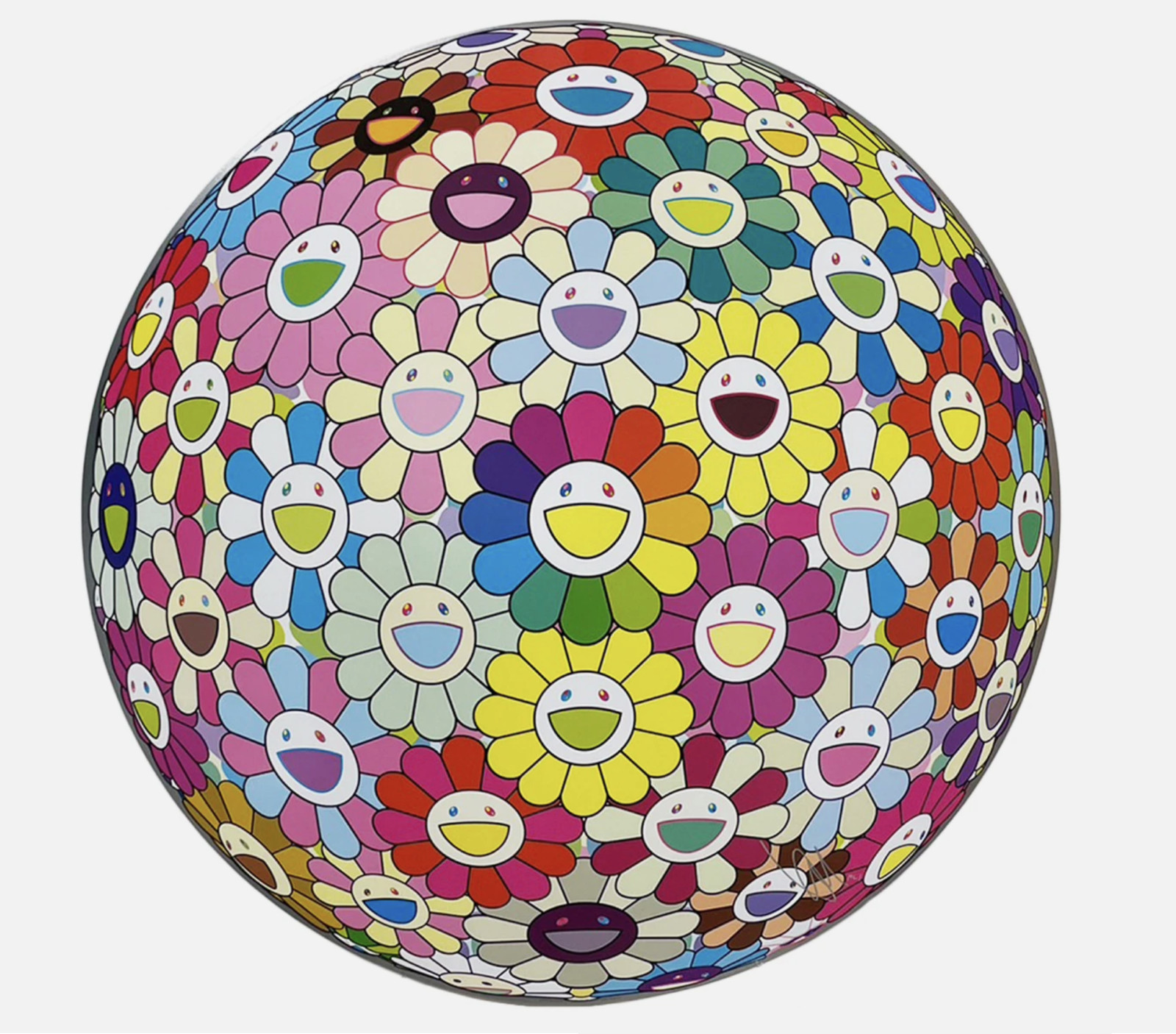 Takashi Murakami - Multiverse, Flowers, 2023, Offset lithography