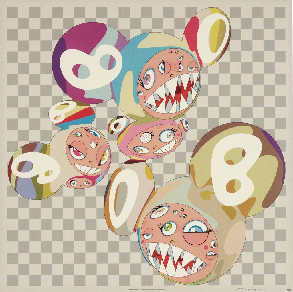 Takashi Murakami - Para Kiti DOB, 2001, Lithograph