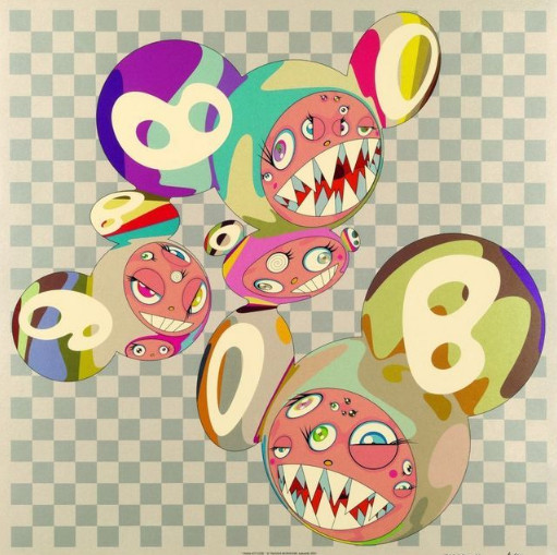 Takashi Murakami - Parakita Dob, 2001, Offset lithograph on wove paper