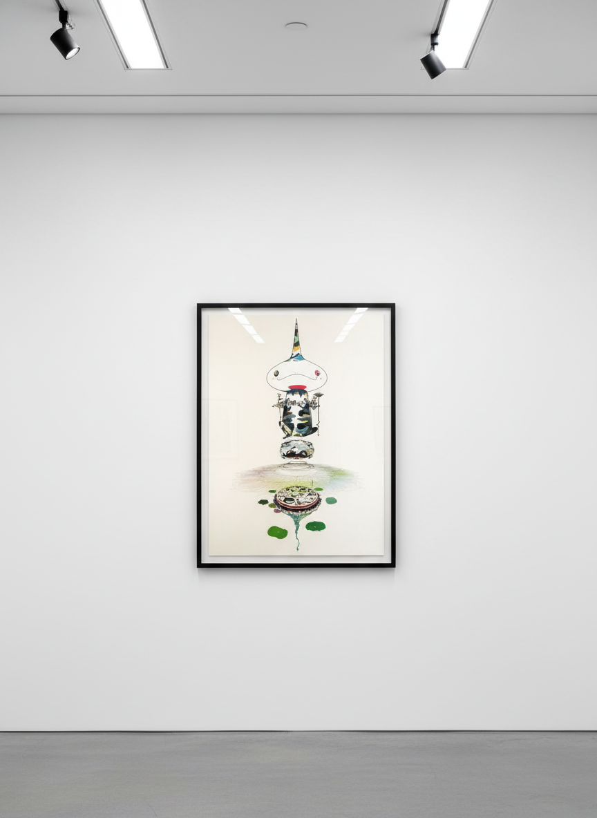 Takashi Murakami - Reversed Double Helix, 2005, Lithograph
