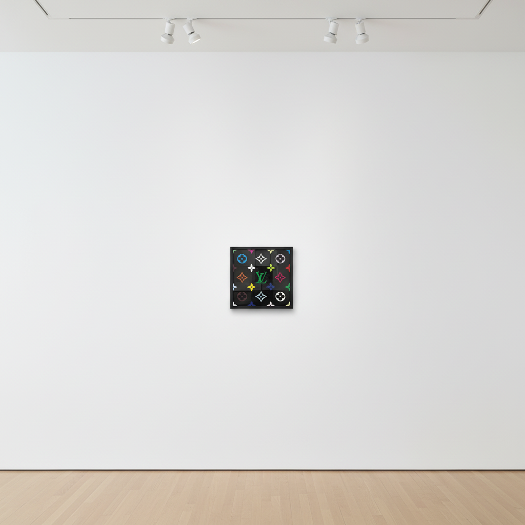 Takashi Murakami - Superflat Monogram (green), 2003, Screenprint