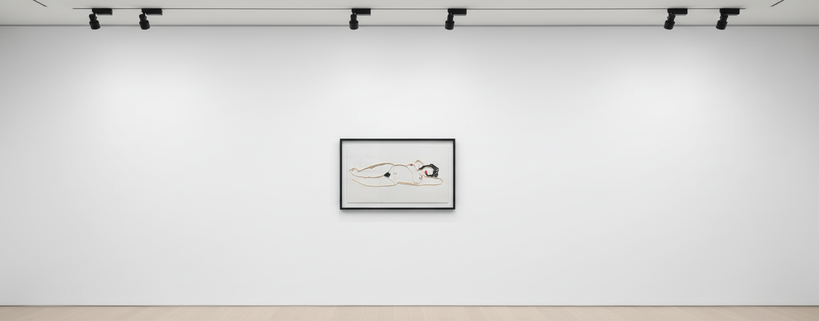 Tom Wesselman - Hedy Sandpaper, 1985-90, Alkyd oil paint on cut out steel