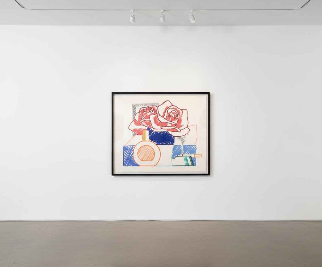 Tom Wesselman - Scribble Version of Still Life #58, 1992, Screen print
