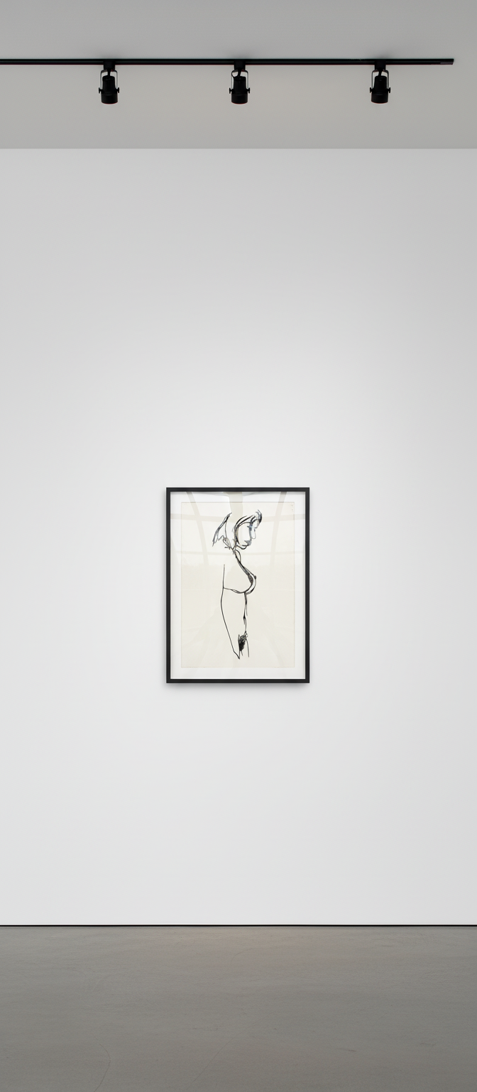 Tom Wesselman - Standing Nude Edition, 1985, Laser-cut steel with black enamel