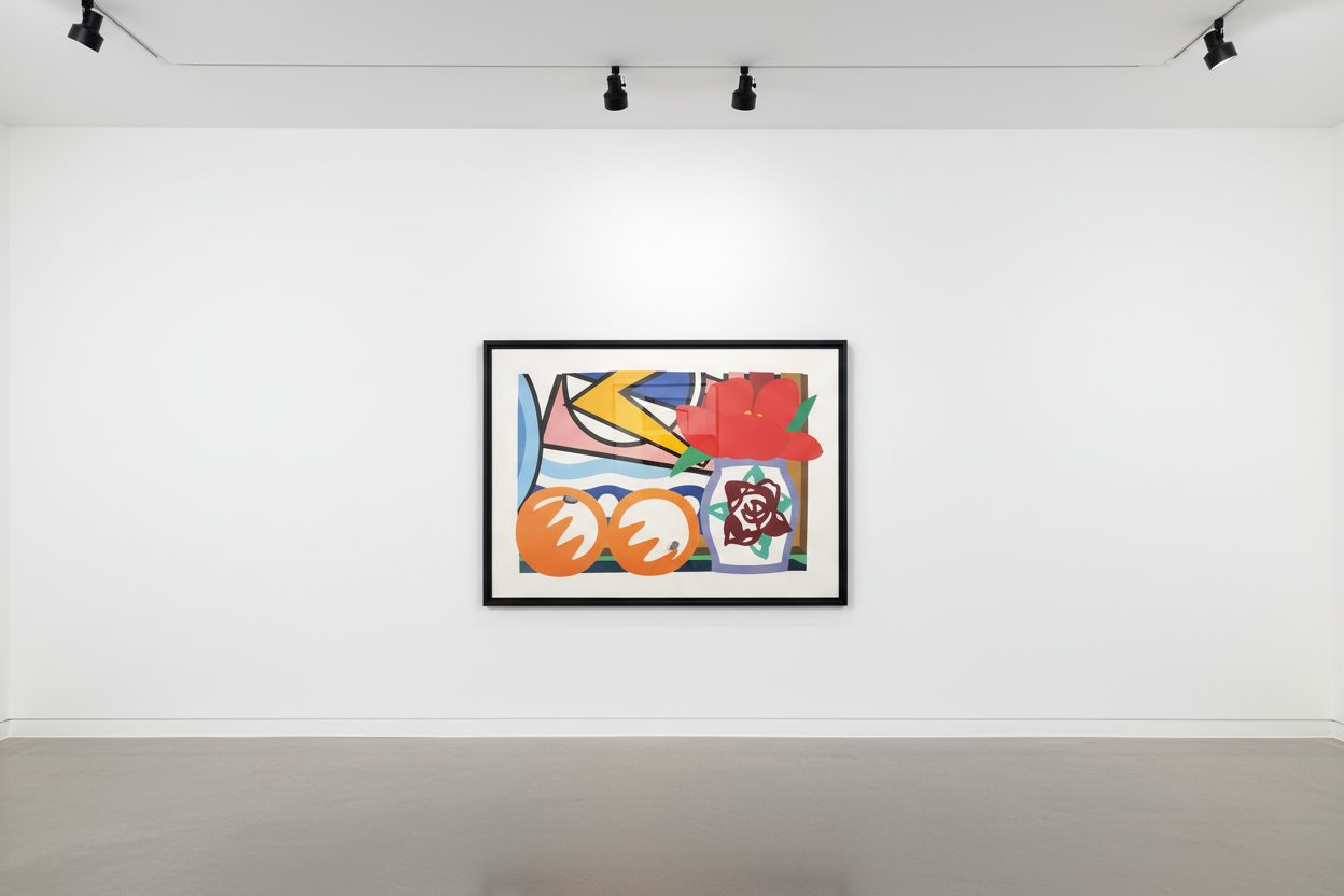 Tom Wesselman - Still Life With Lichtenstein and Two Oranges, 1993, Silkscreen