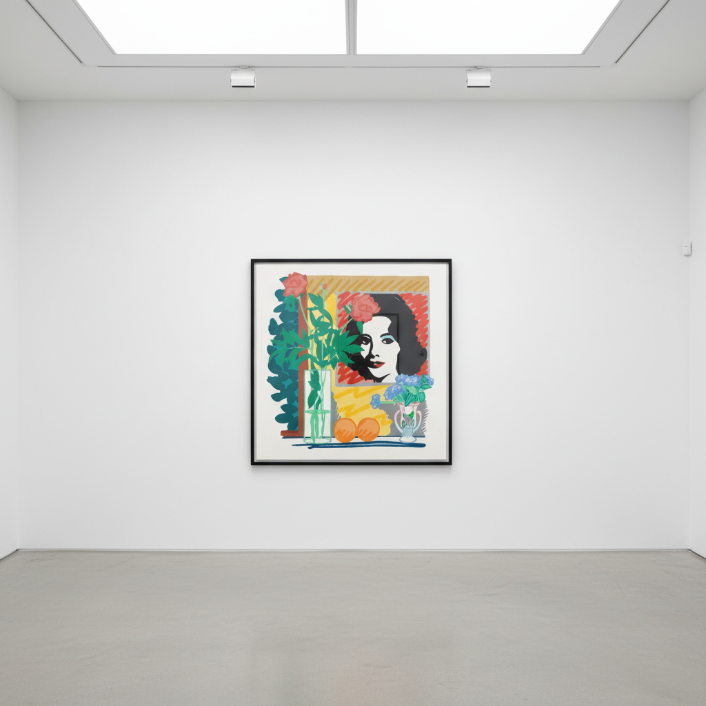 Tom Wesselman - Still Life With Liz, 1992, Screen print