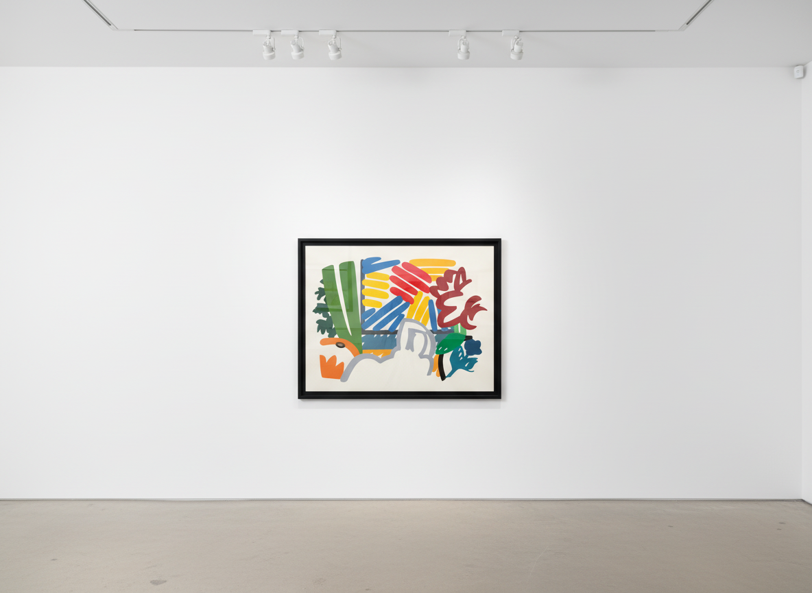 Tom Wesselman - Still Life With Matisse and Johns, 1993, Silkscreen