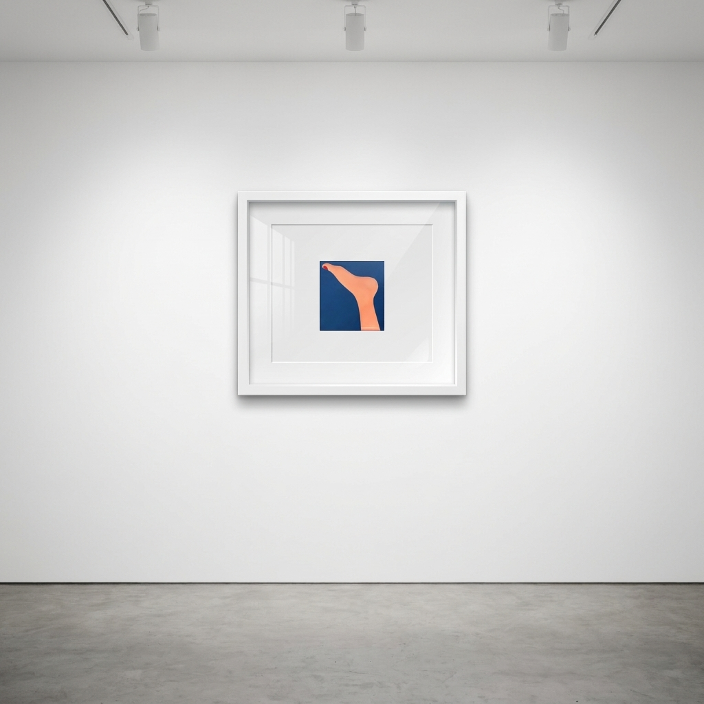 Tom Wesselmann - Seascape, Foot, 1967, Screen print