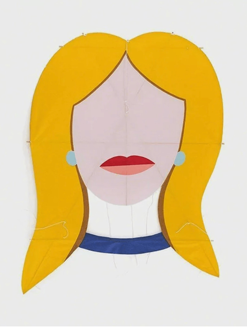 Tom Wesselmann - Blonde Kite, 1988, Screen print