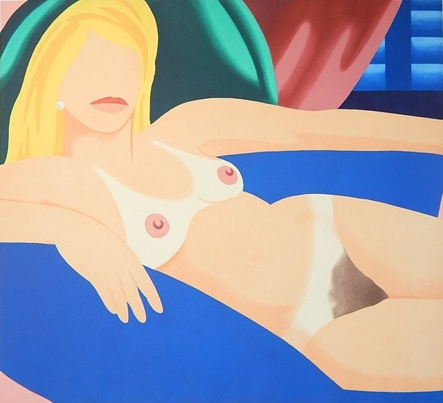 Tom Wesselman - Nude 1980, 1980, Aquatint in colors