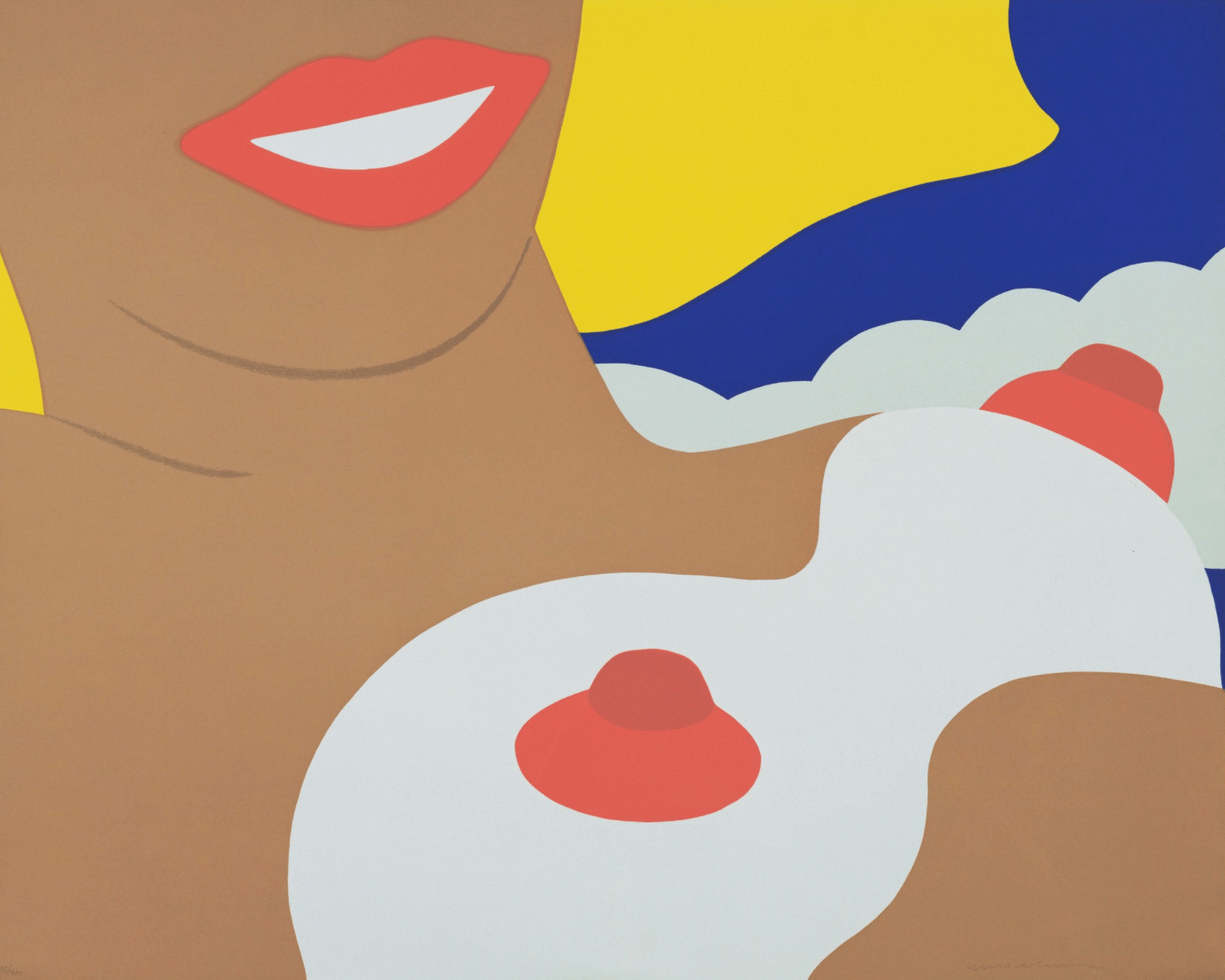 Tom Wesselmann - Nude From 11 Pop Artists , Volume II, 1965-66, Screen print