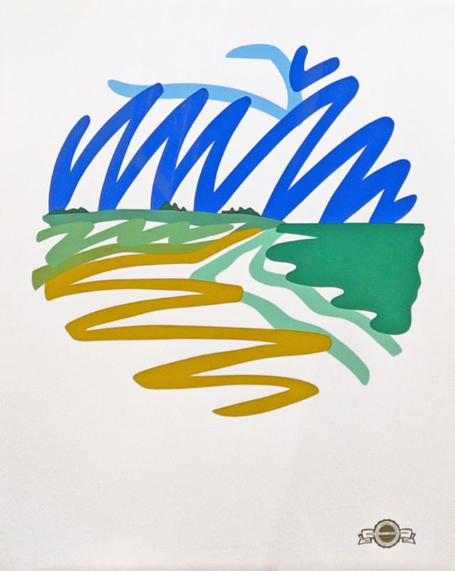Tom Wesselmann - Seascape, 1993, Screen print