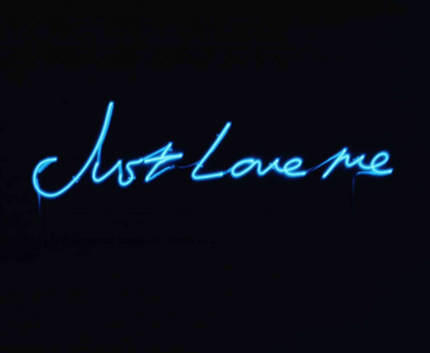 Tracey Emin - Just Love Me, 2001, Neon