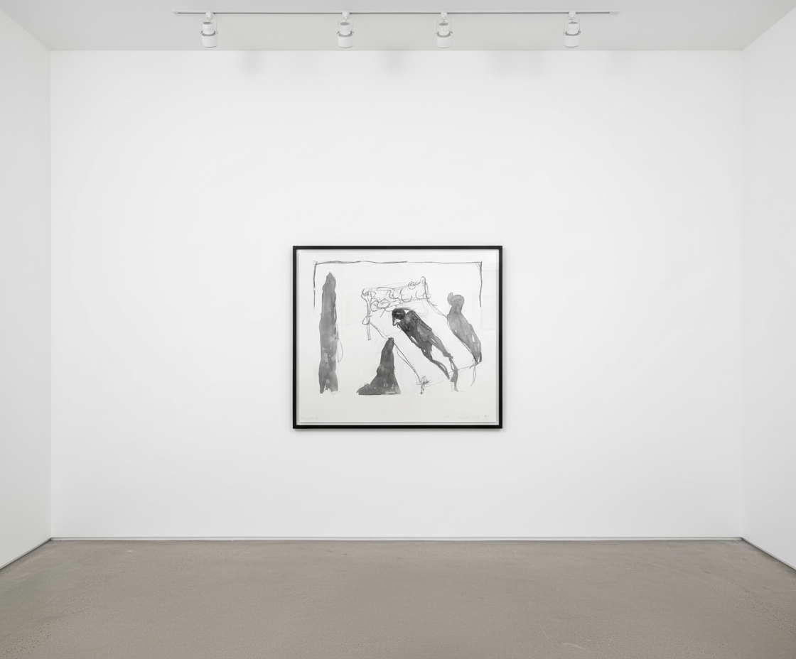 Tracey Emin - She Watched, 2017, Lithograph